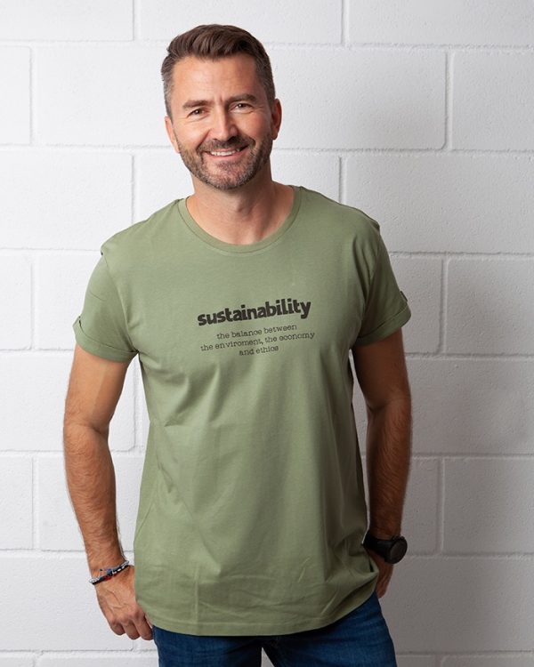 Camisetas ecológicas sostenibles de algodón orgánico